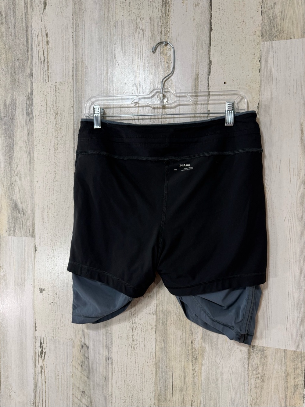 Prana Slate Blue Active Mini Skirt with Side Pockets - Picture 7 of 9